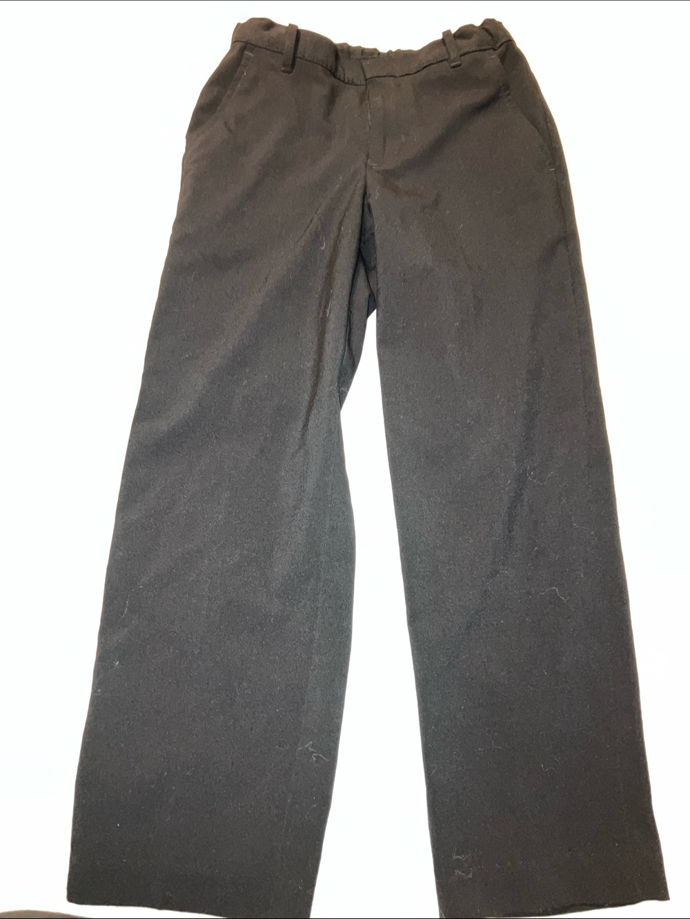 Chaps Black Boys Formal Dress Pants
